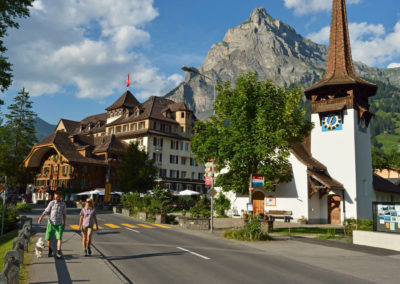 Kandersteg's main street