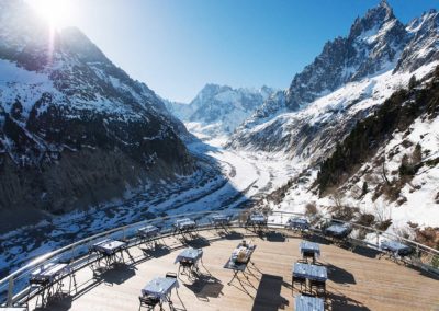 Panoramic Restaurant at the Mer de Glace, Chamonix
